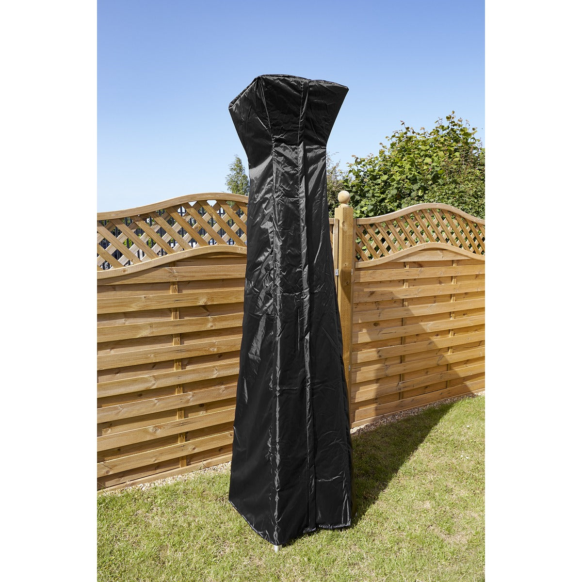 Dellonda Pyramid Gas Tower Patio Heater Water-Resistant Cover 2280 x 470mm, Black DG7
