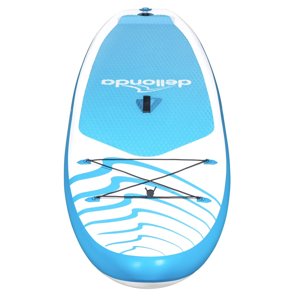 Dellonda Inflatable Stand-Up Paddle Board 10'6" - Light Blue/White DL152