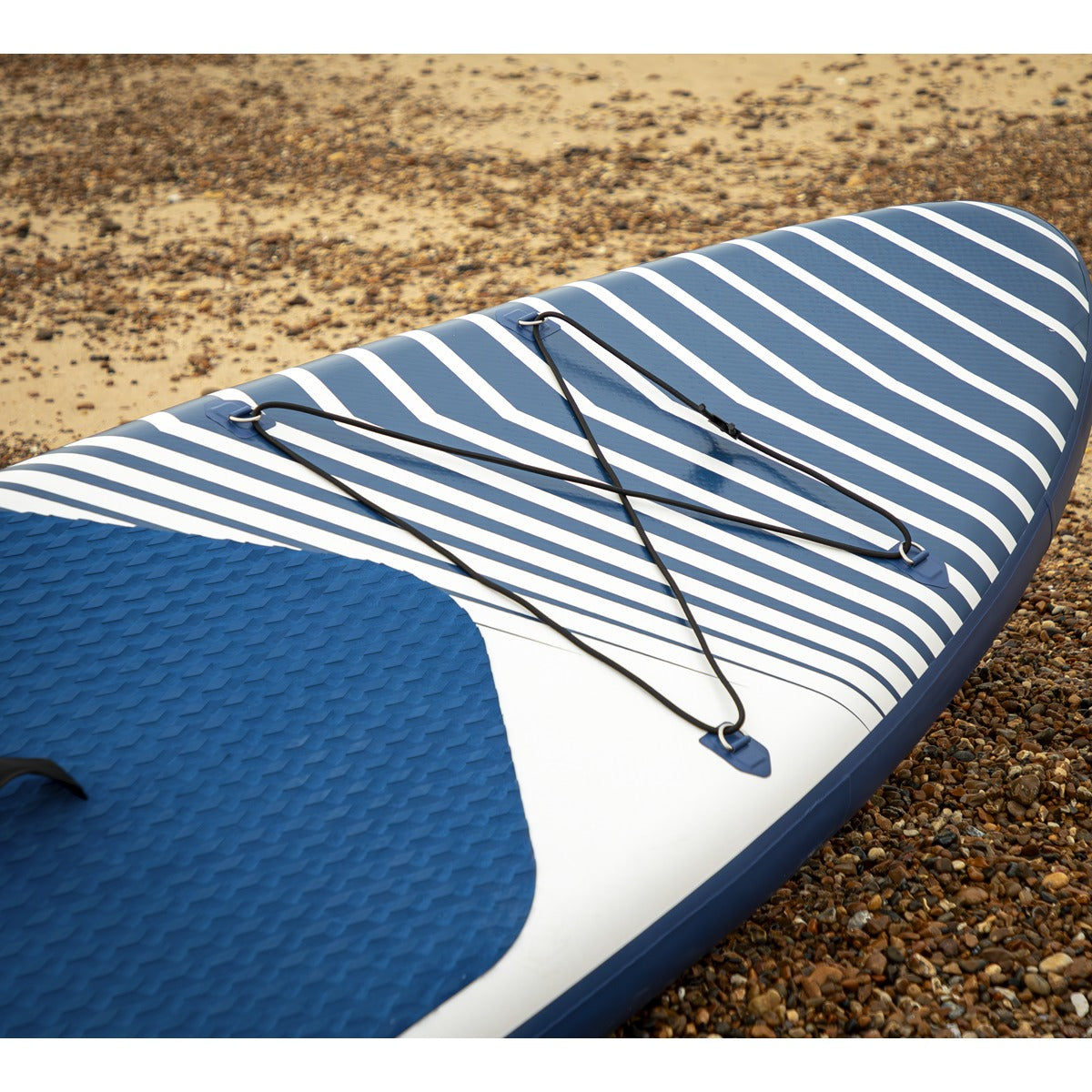 Dellonda Inflatable Stand-Up Paddle Board 10'2" - Dark Blue/White DL153