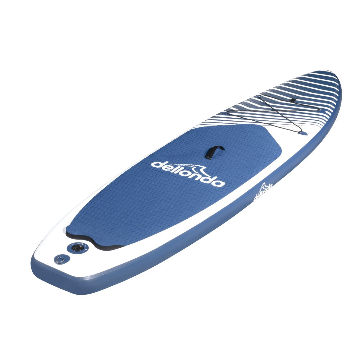 Dellonda Inflatable Stand-Up Paddle Board 10'2" - Dark Blue/White DL153