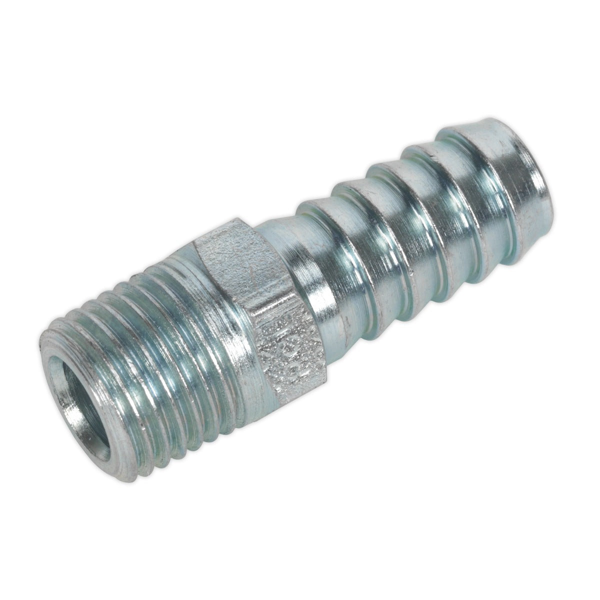 PCL Screwed Tailpiece Male 1/4"BSPT - 3/8" Hose - Pack of 5 AC09