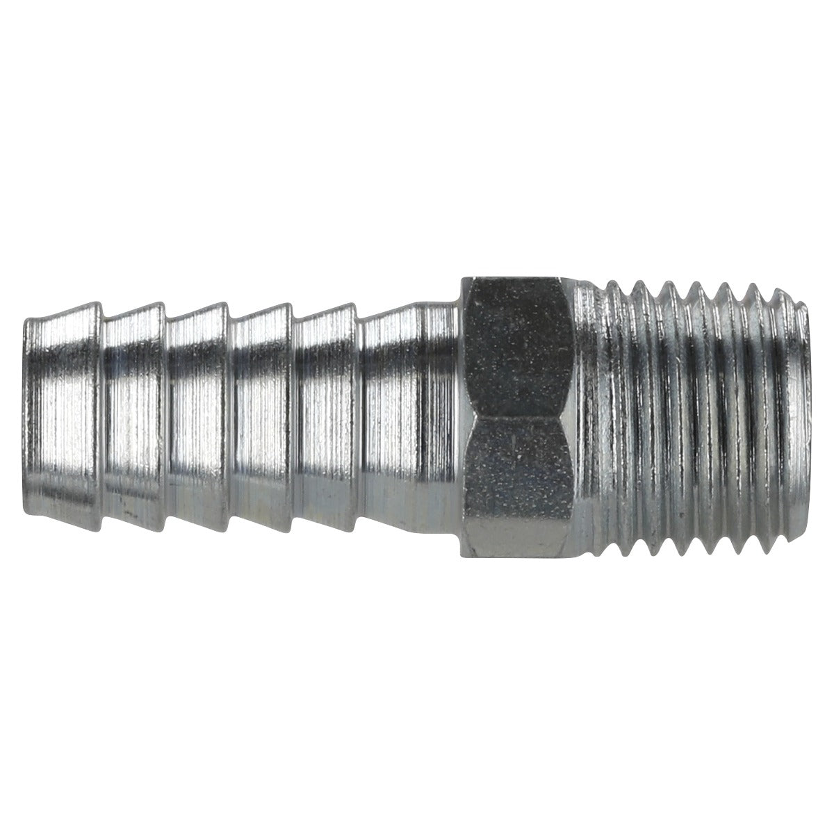 PCL Screwed Tailpiece Male 1/4"BSPT - 3/8" Hose - Pack of 5 AC09