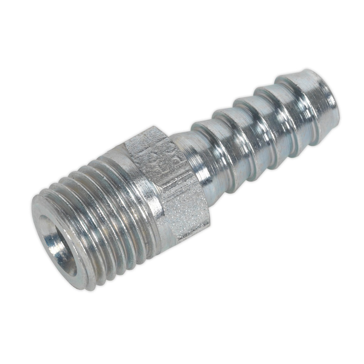 PCL Screwed Tailpiece Male 1/4"BSPT - 5/16" Hose - Pack of 5 AC39