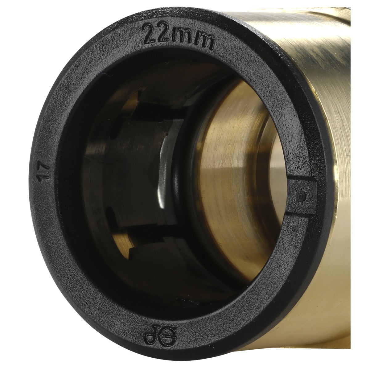 John Guest Brass Straight Adaptors CAS22BSA