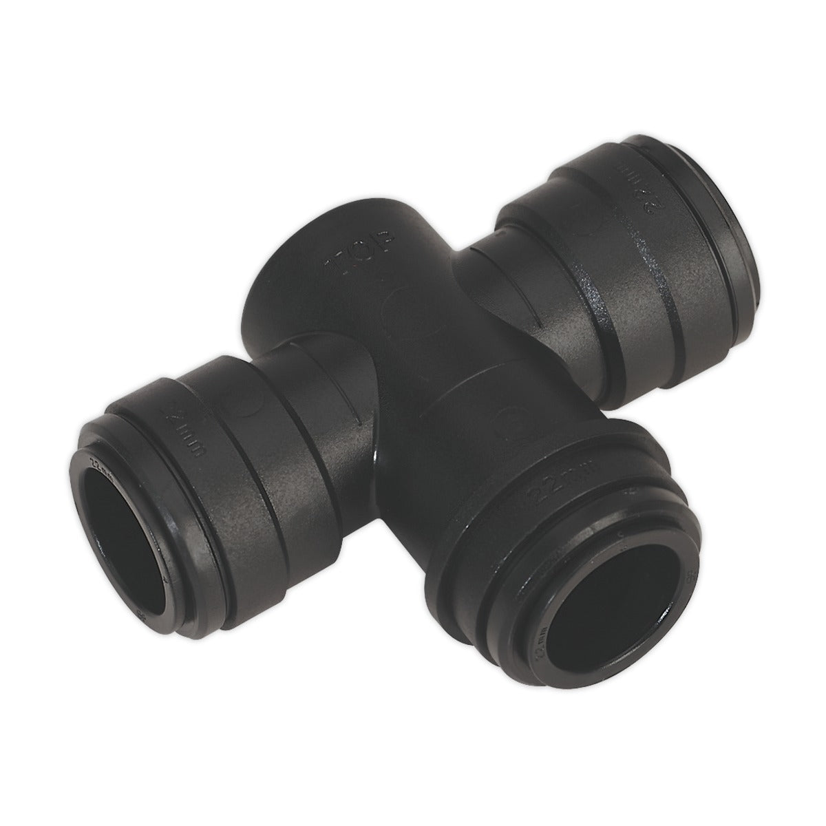 John Guest Equal Water Trap Tee 22mm CAS22WTT