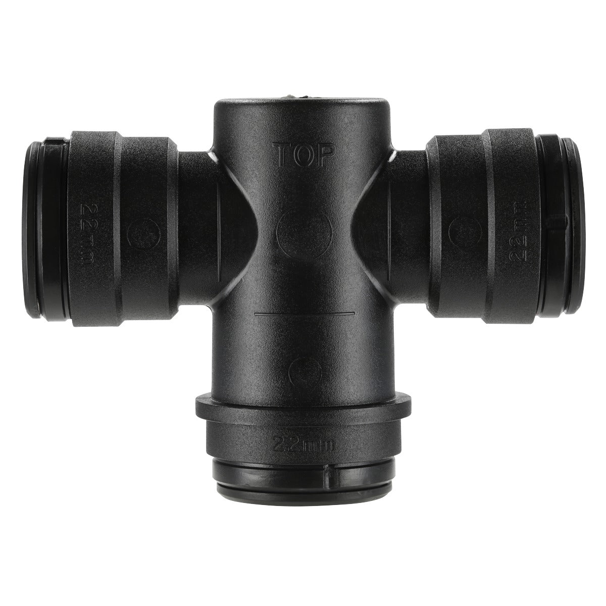John Guest Equal Water Trap Tee 22mm CAS22WTT