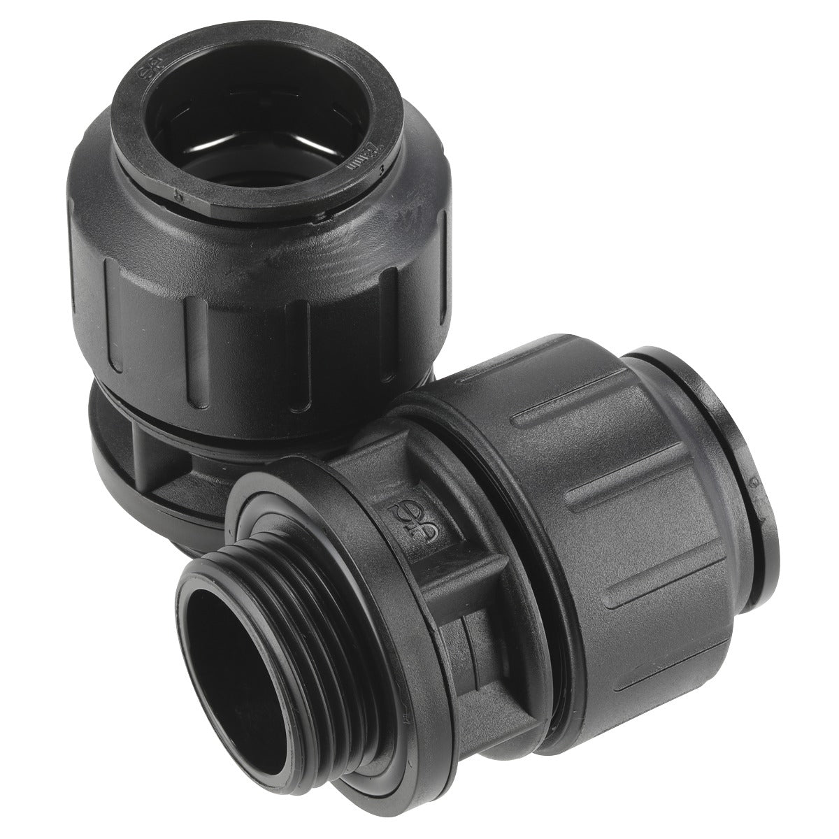 John Guest Straight Adaptor 28mm x 1"BSP - Pack of 2 CAS28SA