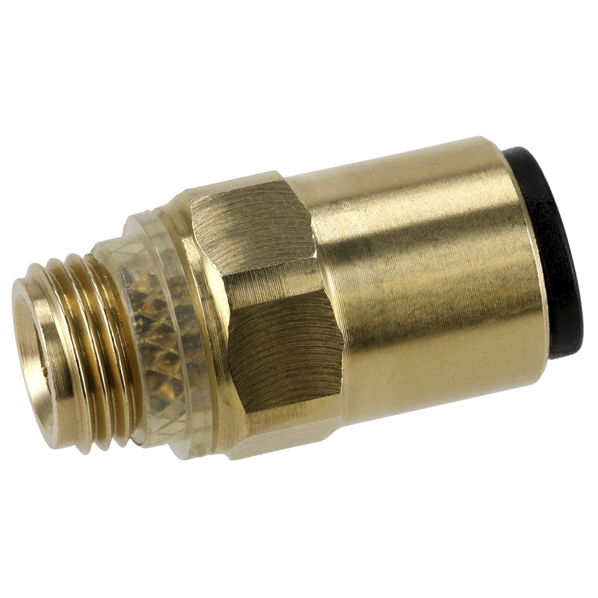 John Guest Brass SuperThread Straight Adaptor 6mm x 1/8"BSP - Pack of 2 JGBC618