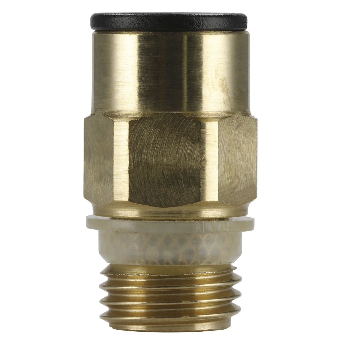 John Guest Brass SuperThread Straight Adaptor 8mm x 1/4"BSP - Pack of 2 JGBC814