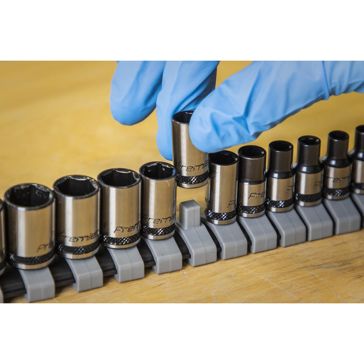 Premier Black Socket Set 1/4"Sq Drive 13pc AK7990