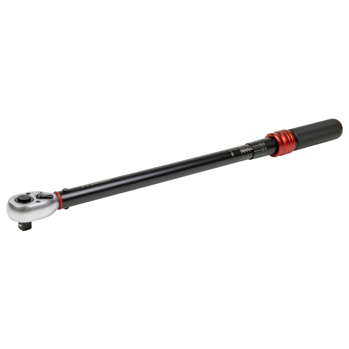 Premier Black Torque Wrench Micrometer 1/2"Sq Drive Calibrated 60-330Nm - Premier Black STW905B