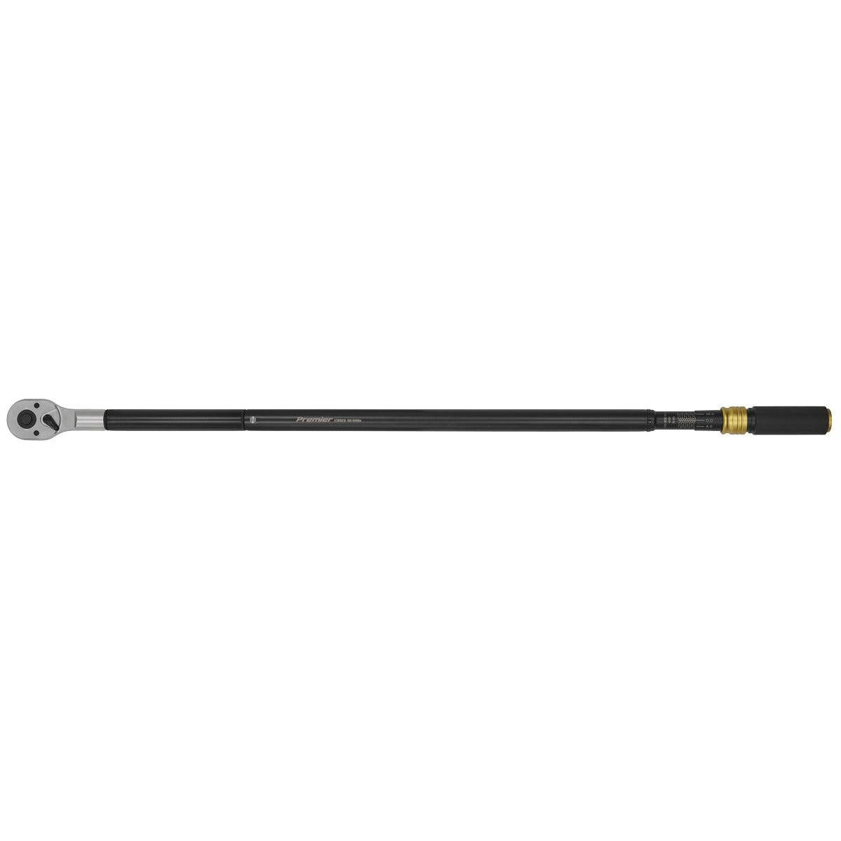 Premier Black Torque Wrench Micrometer 3/4"Sq Drive Calibrated 160-800Nm STW907B