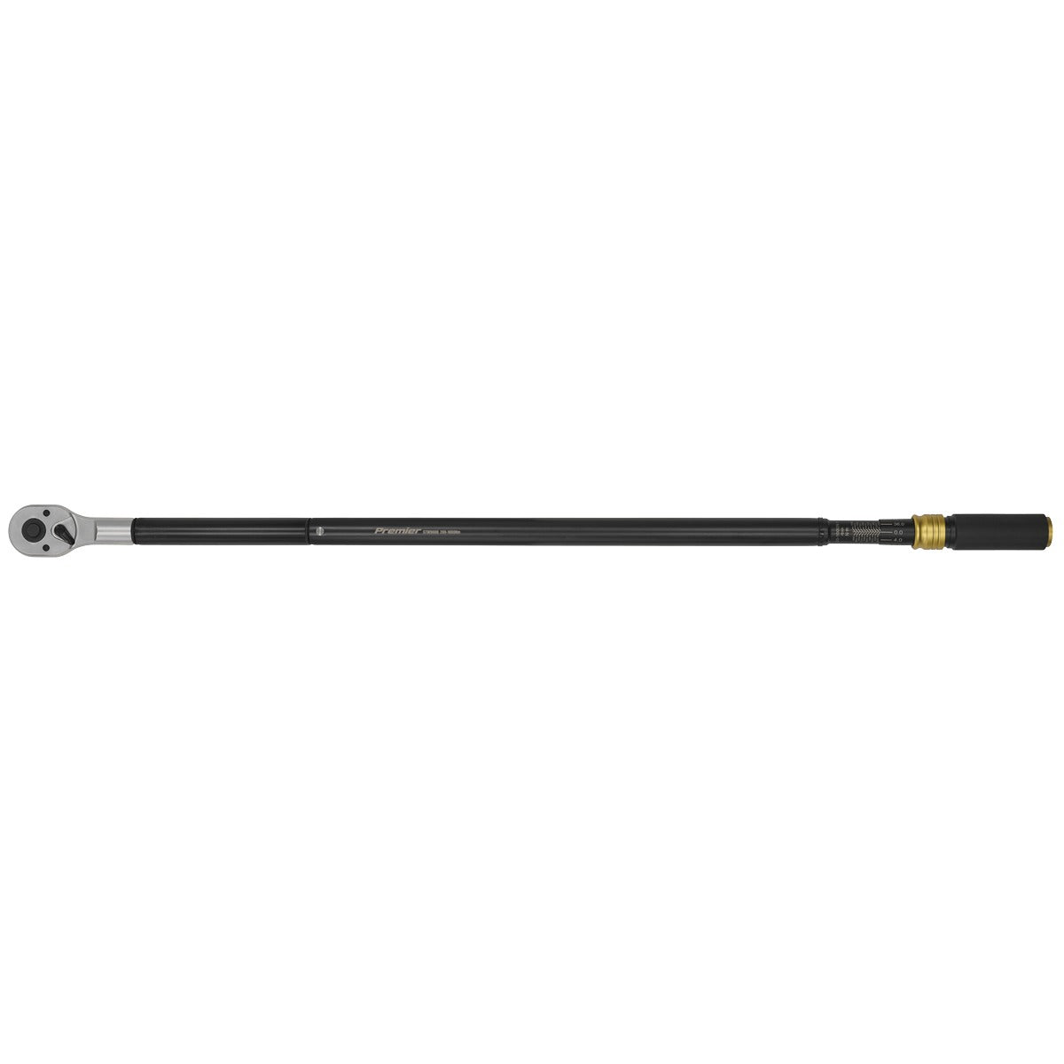 Premier Black Torque Wrench Micrometer 3/4"Sq Drive Calibrated 200-1000Nm STW908B