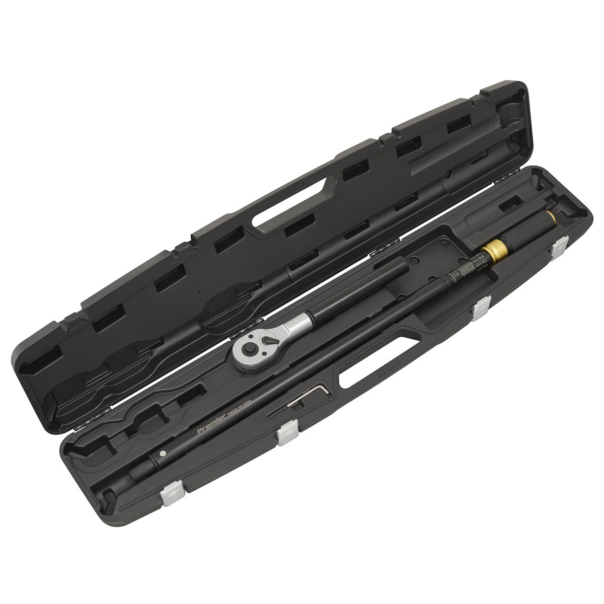 Premier Black Torque Wrench Micrometer 3/4"Sq Drive Calibrated 200-1000Nm STW908B