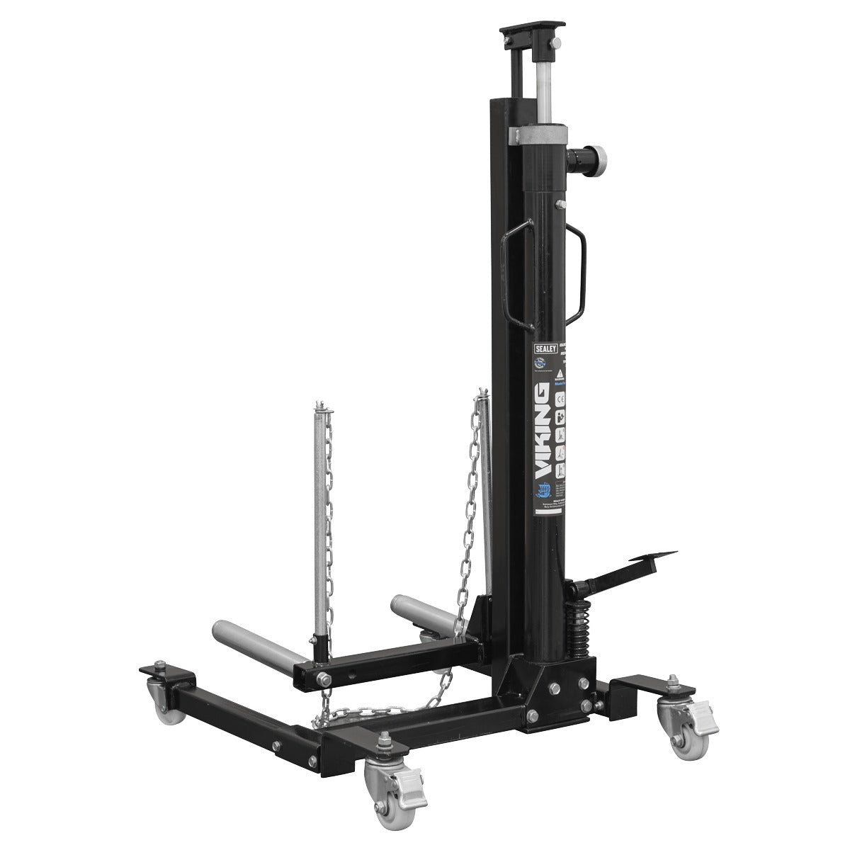Viking Quick Lift Wheel Removal/Lifter Trolley 100kg Capacity WD100S