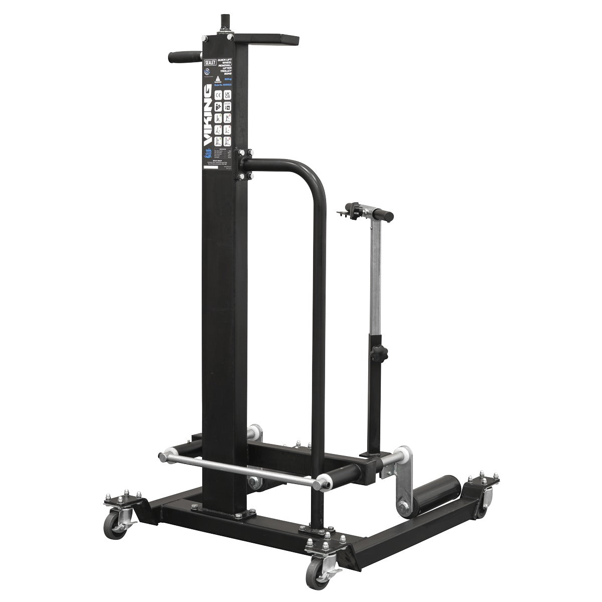 Viking Quick Lift Wheel Removal/Lifter Trolley 50kg Capacity WD50QLS