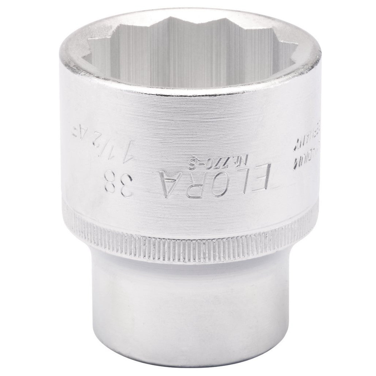 Elora Bi-Hexagon Socket, 38mm-1.1/2" 3/4" Sq. Dr. 00814