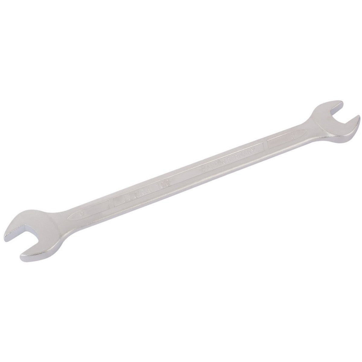 Elora Long Metric Double Open End Spanner, 8 x 9mm 01838