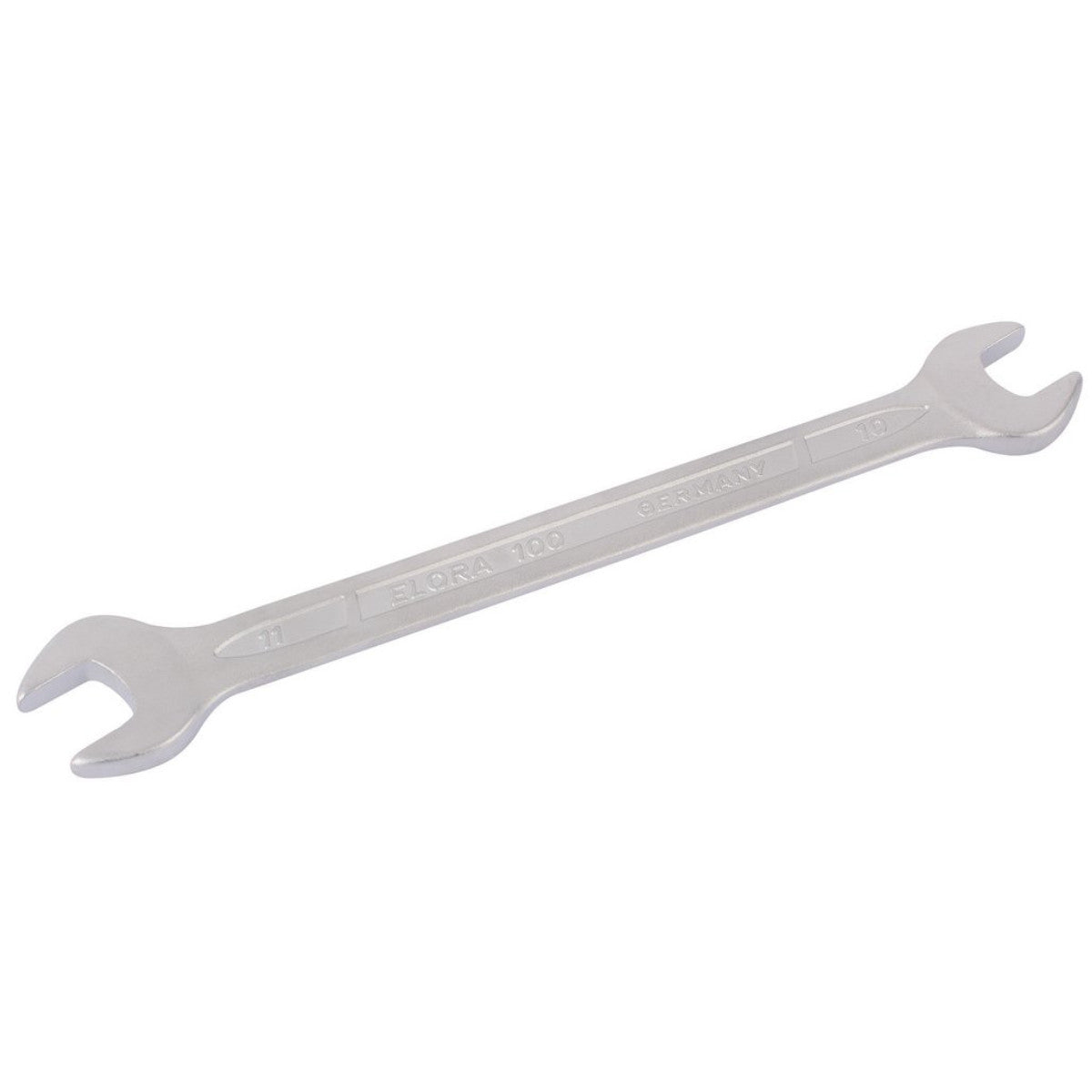 Elora Long Metric Double Open End Spanner, 10 x 11mm 01870
