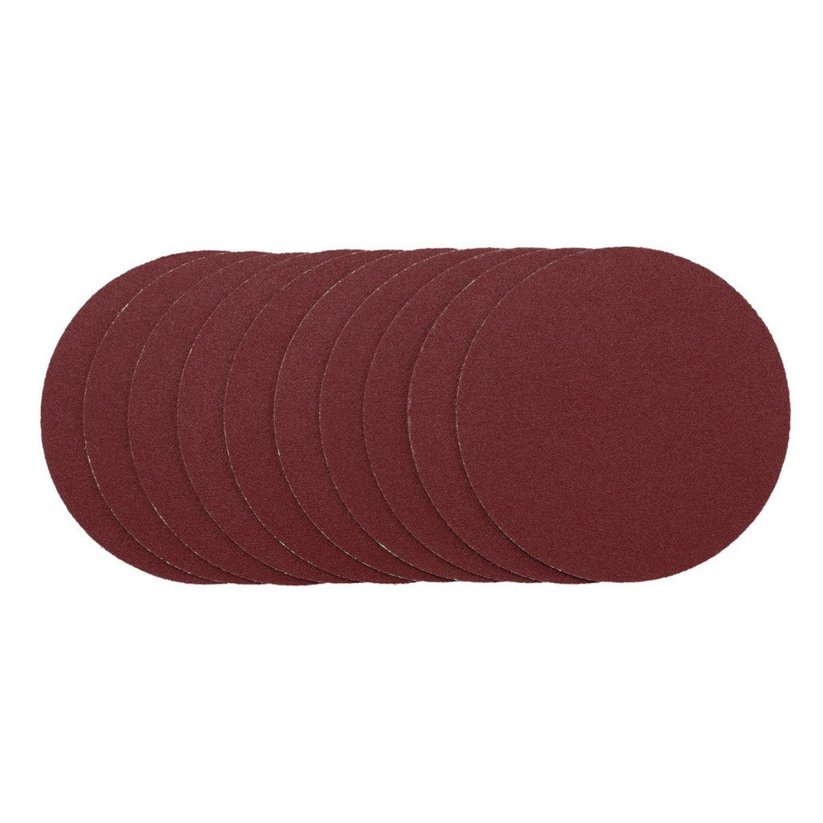 Draper Sanding Discs, 125mm, Hook & Loop, 120G (Pack of 10) 02695