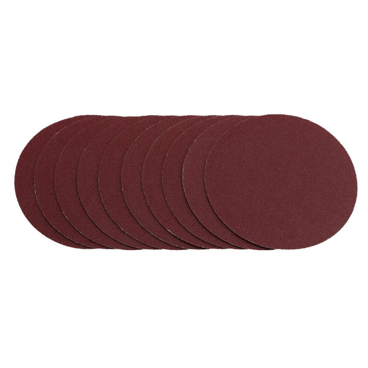 Draper Sanding Discs, 125mm, Hook & Loop, 120G (Pack of 10) 02695