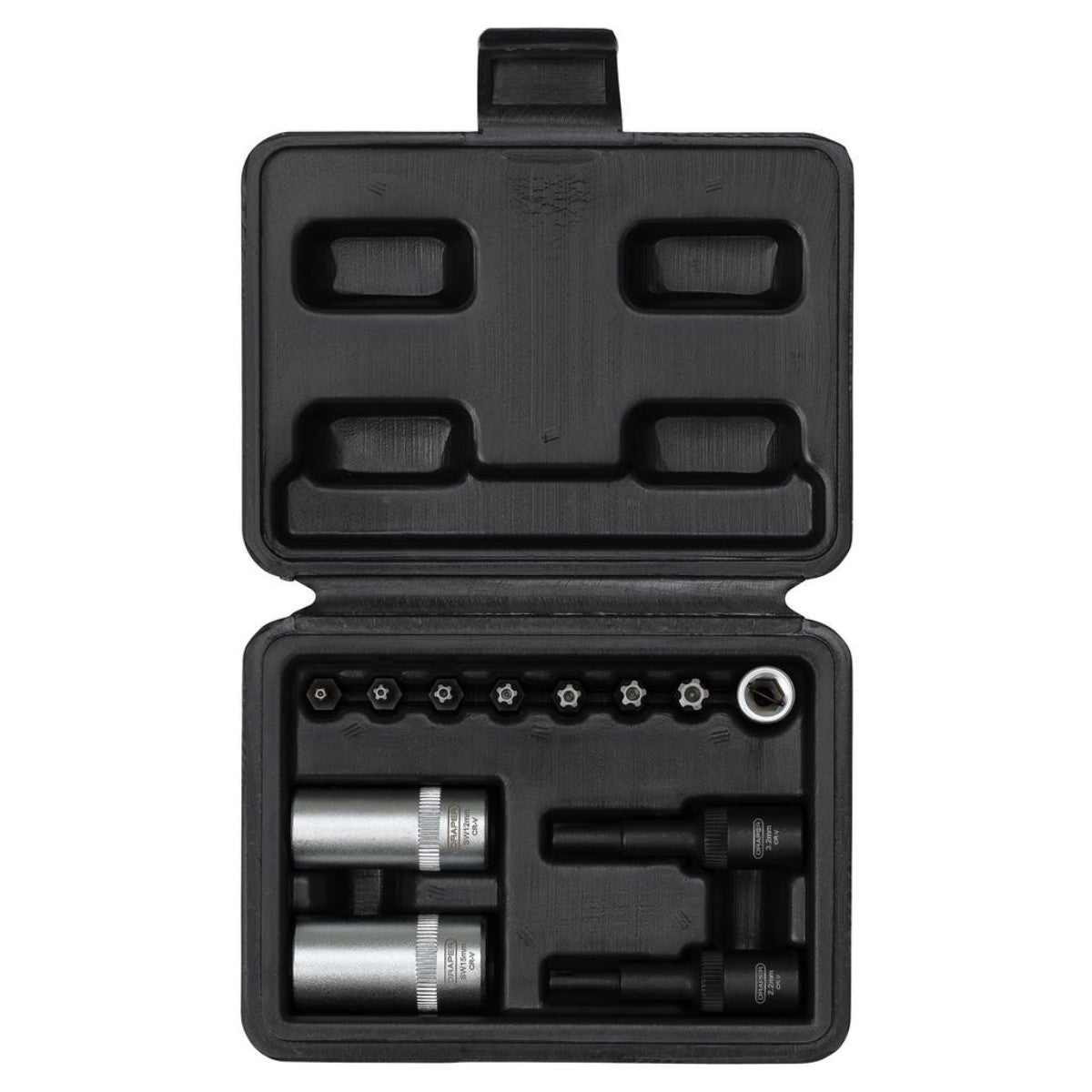 Draper Air Conditioning and ECU Tool Kit, 1/4" Sq. Dr. (12 Piece) 02907