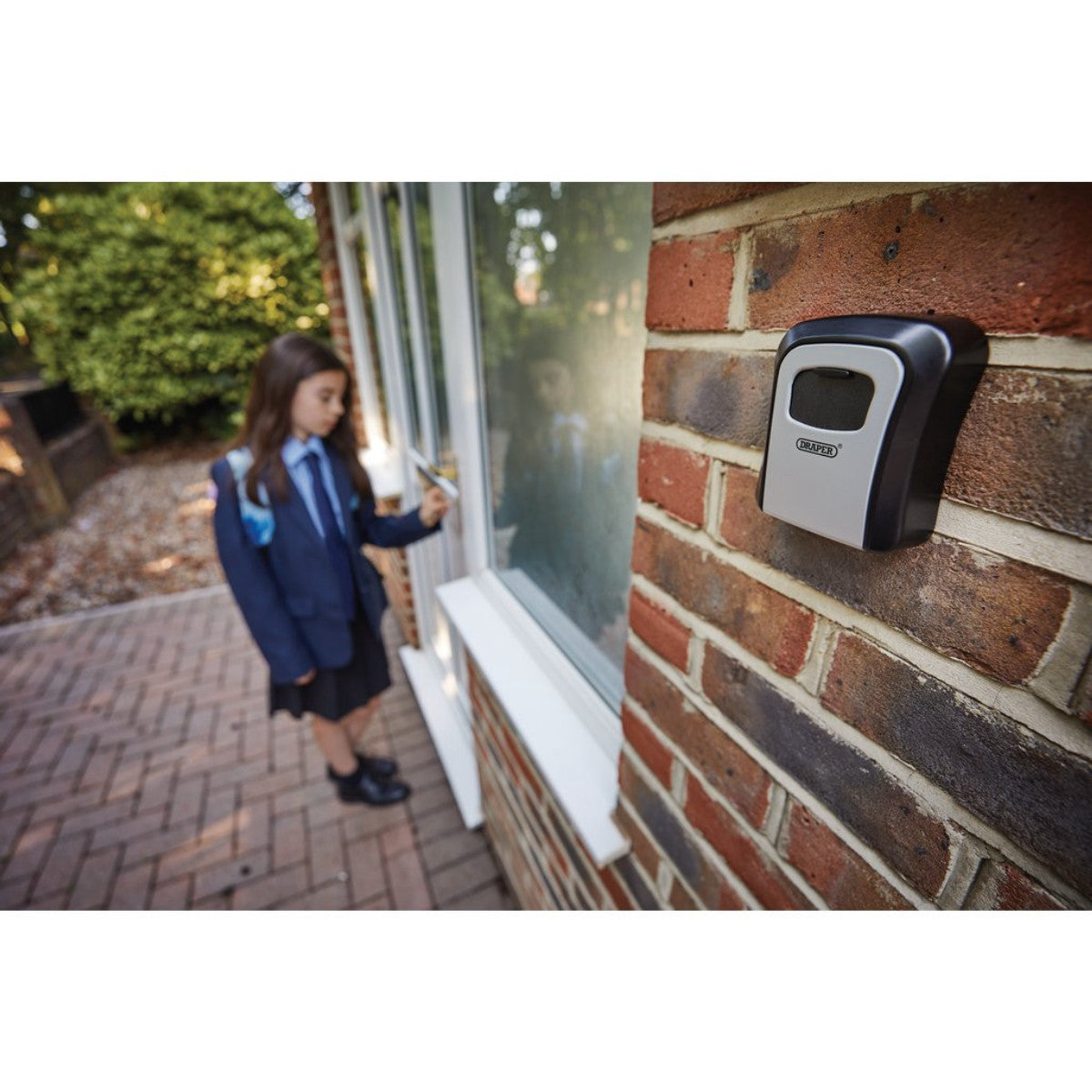 Draper Combination Lock Wall-Mounted Key Box 03387