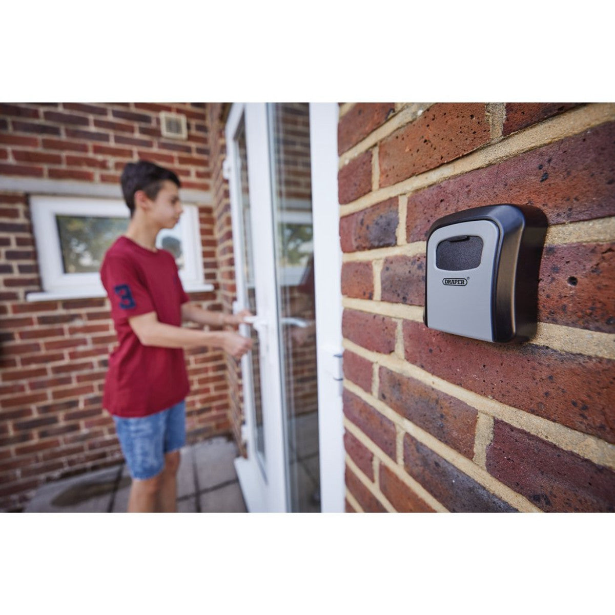 Draper Combination Lock Wall-Mounted Key Box 03387