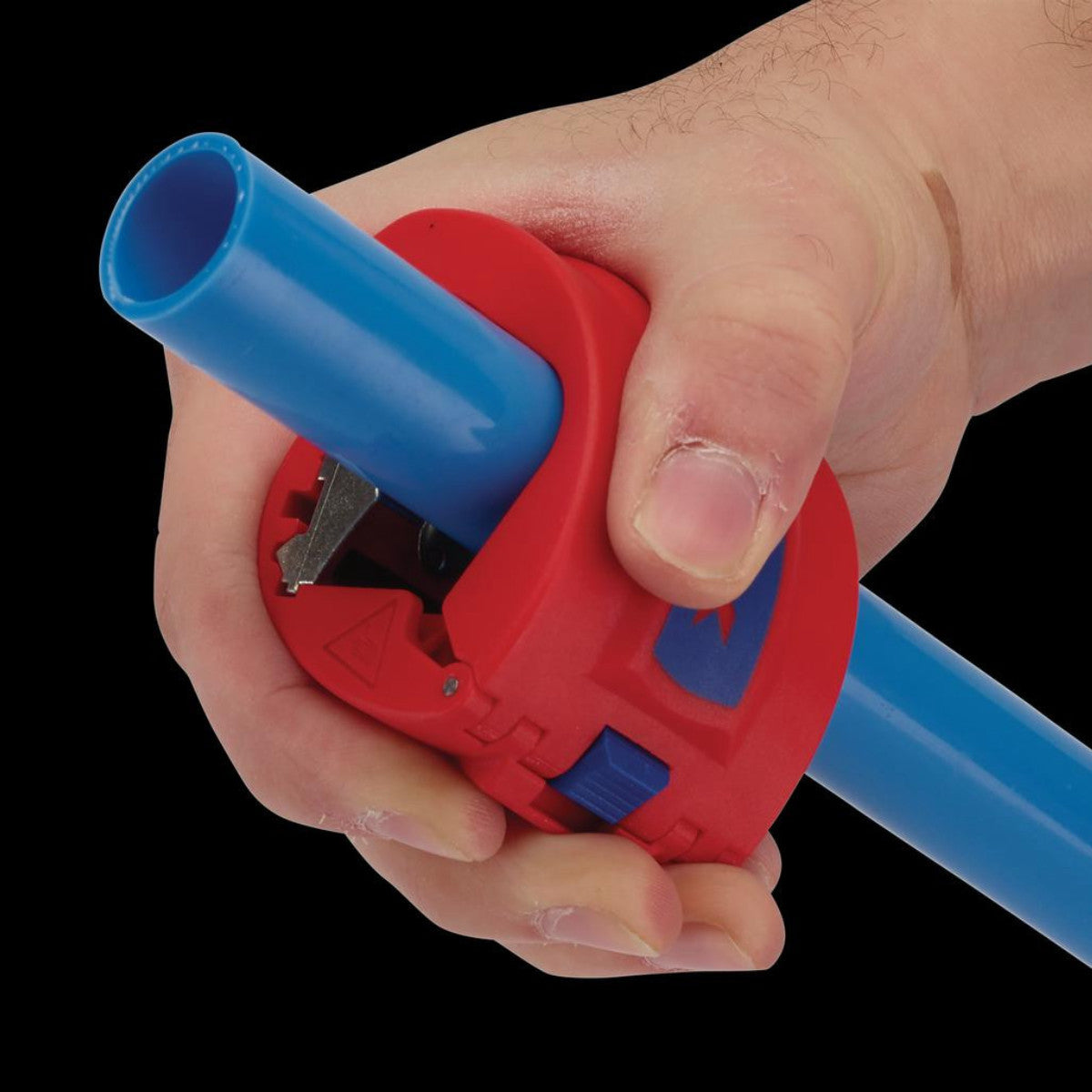 Knipex 90 22 10 BK BiX Cutters for Plastic Pipes and Sealing Sleeves, 72mm 03517