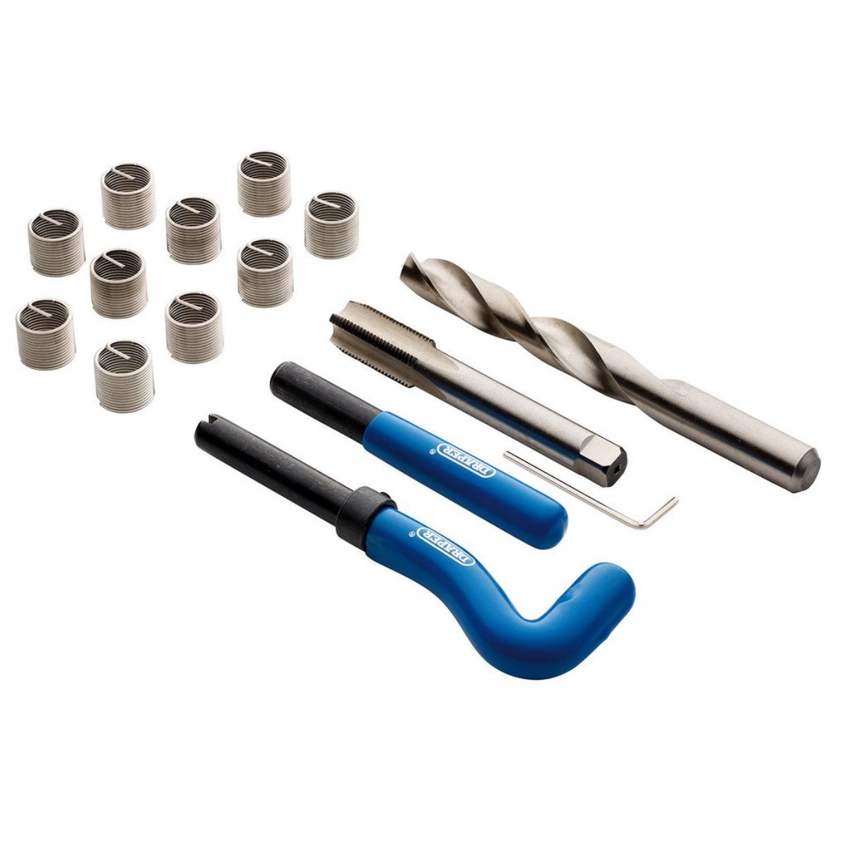 Draper Metric Thread Repair Kit, M14 x 1.25 (15 Piece) 03711