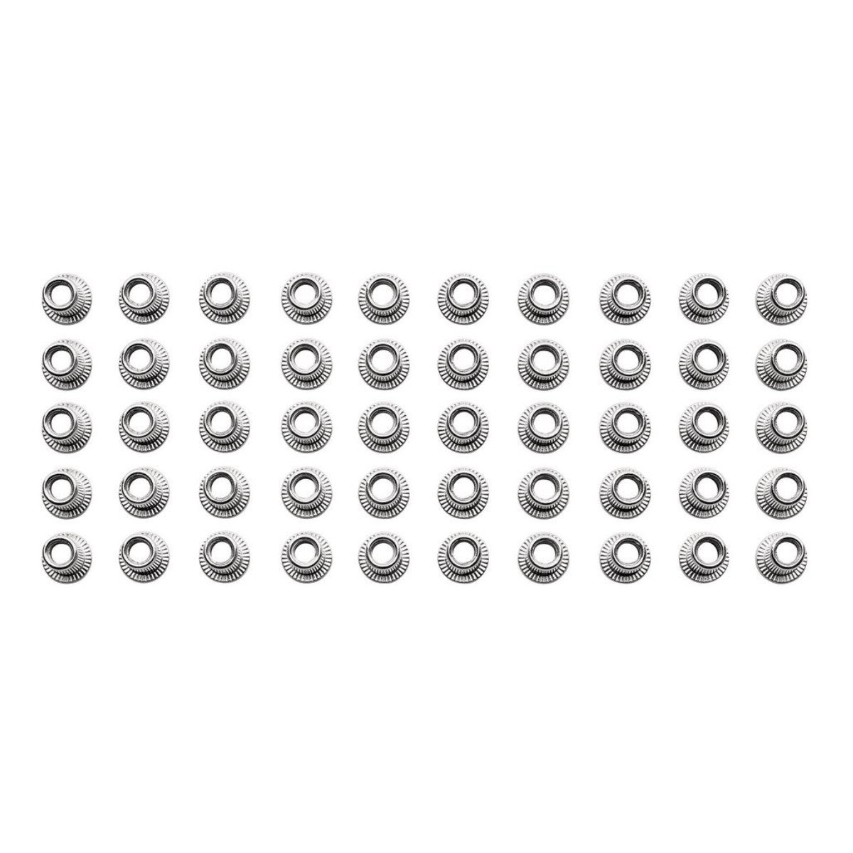 Draper Zinc Plated Threaded Insert Rivet Nuts, M5 x 0.8mm (Pack of 50) 04052
