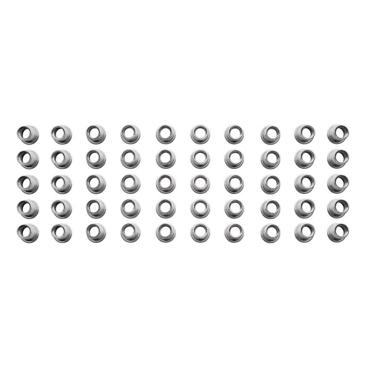 Draper Zinc Plated Threaded Insert Rivet Nuts, M10 x 1.5mm (Pack of 50) 04056