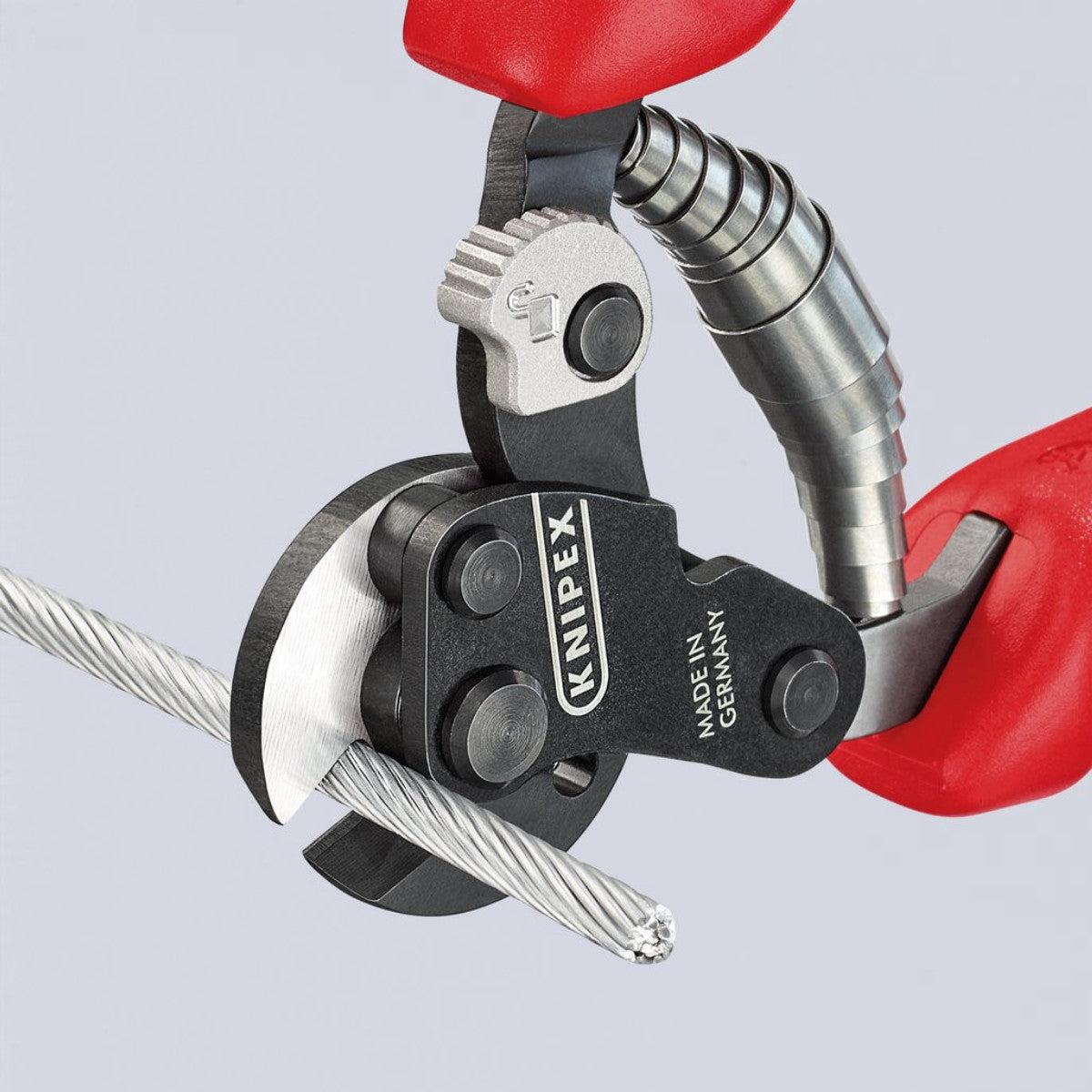 Knipex 95 62 160 SB Wire Rope Cutter for High-Strength Wire Rope, 160mm 04598