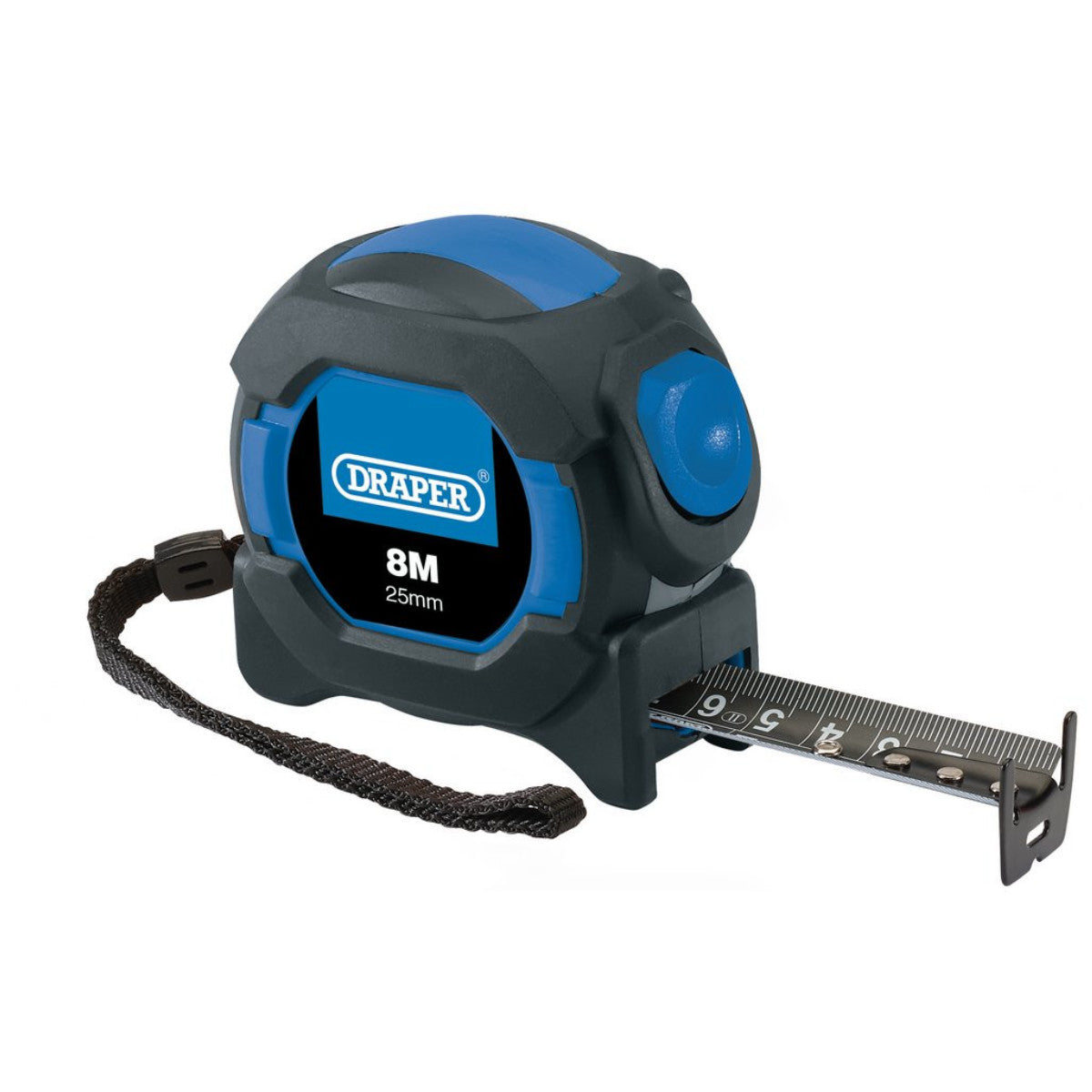 Draper Auto Lock Measuring Tape, 8m/26ft x 25mm 04771