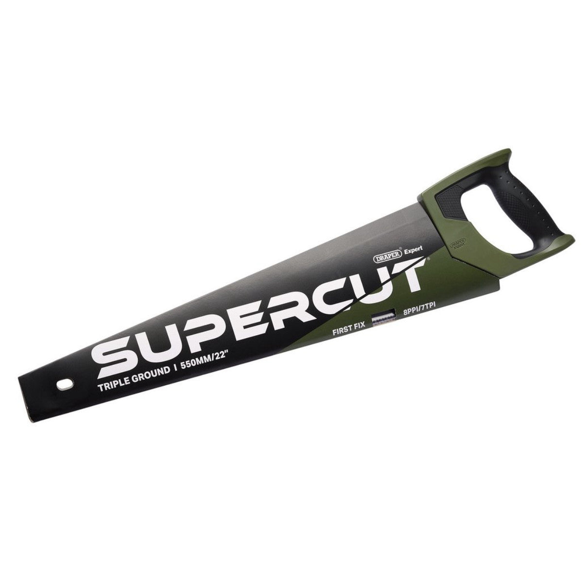 Draper Expert Supercut First Fix Triple Ground Handsaw, 550mm/22", 7tpi/8ppi 04829