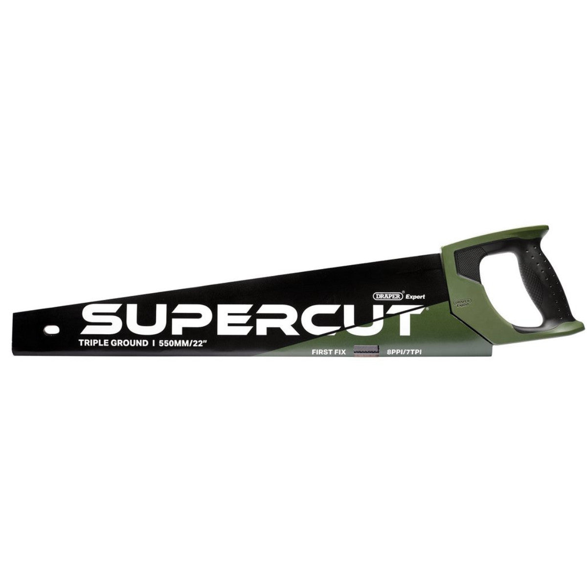 Draper Expert Supercut First Fix Triple Ground Handsaw, 550mm/22", 7tpi/8ppi 04829