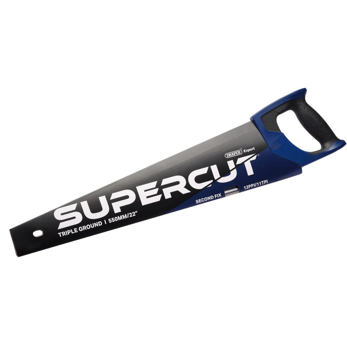 Draper Expert Supercut Second Fix Triple Ground Handsaw, 550mm/22", 11tpi/12ppi 04831