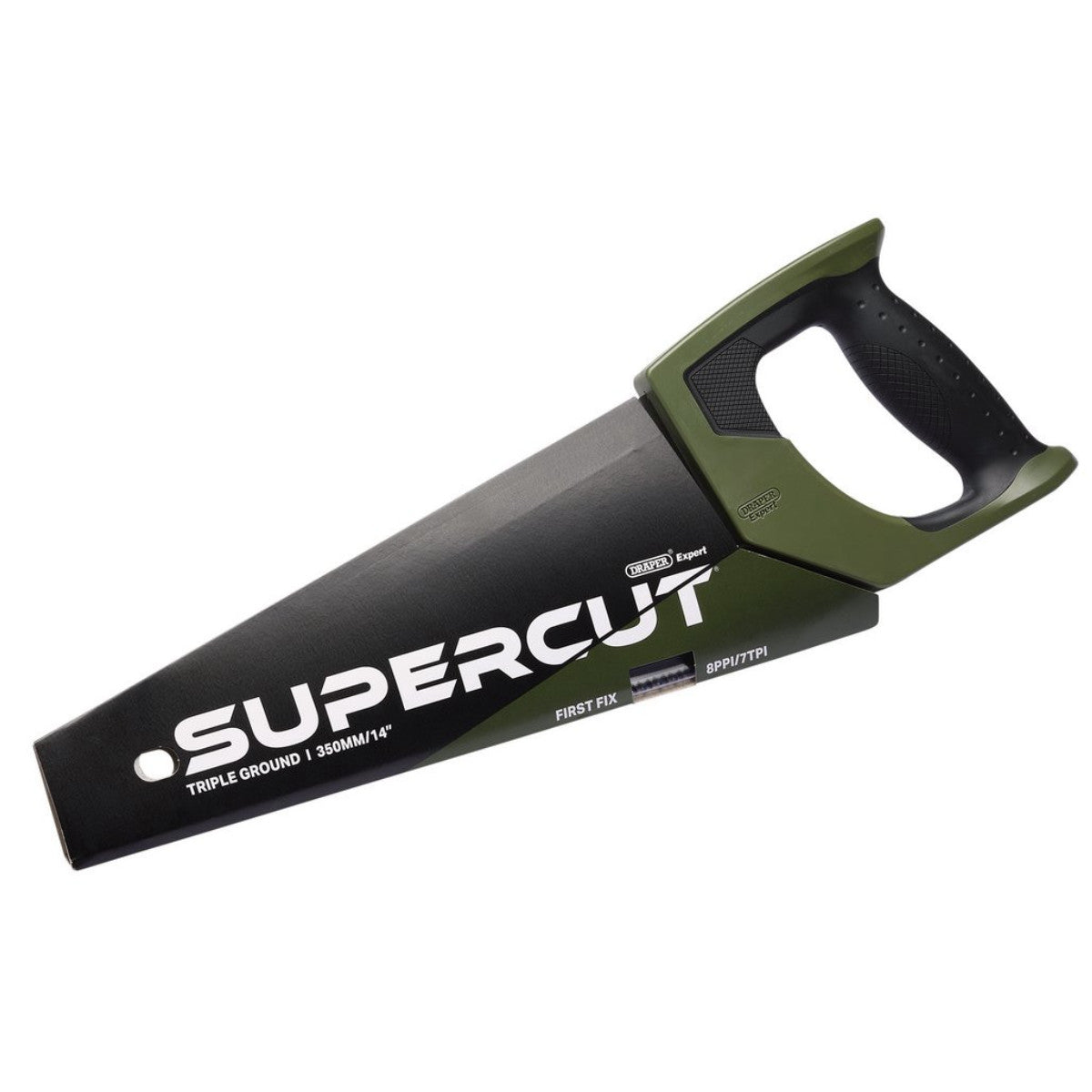 Draper Expert Supercut First Fix Triple Ground Handsaw, 350mm/14", 7tpi/8ppi 04832