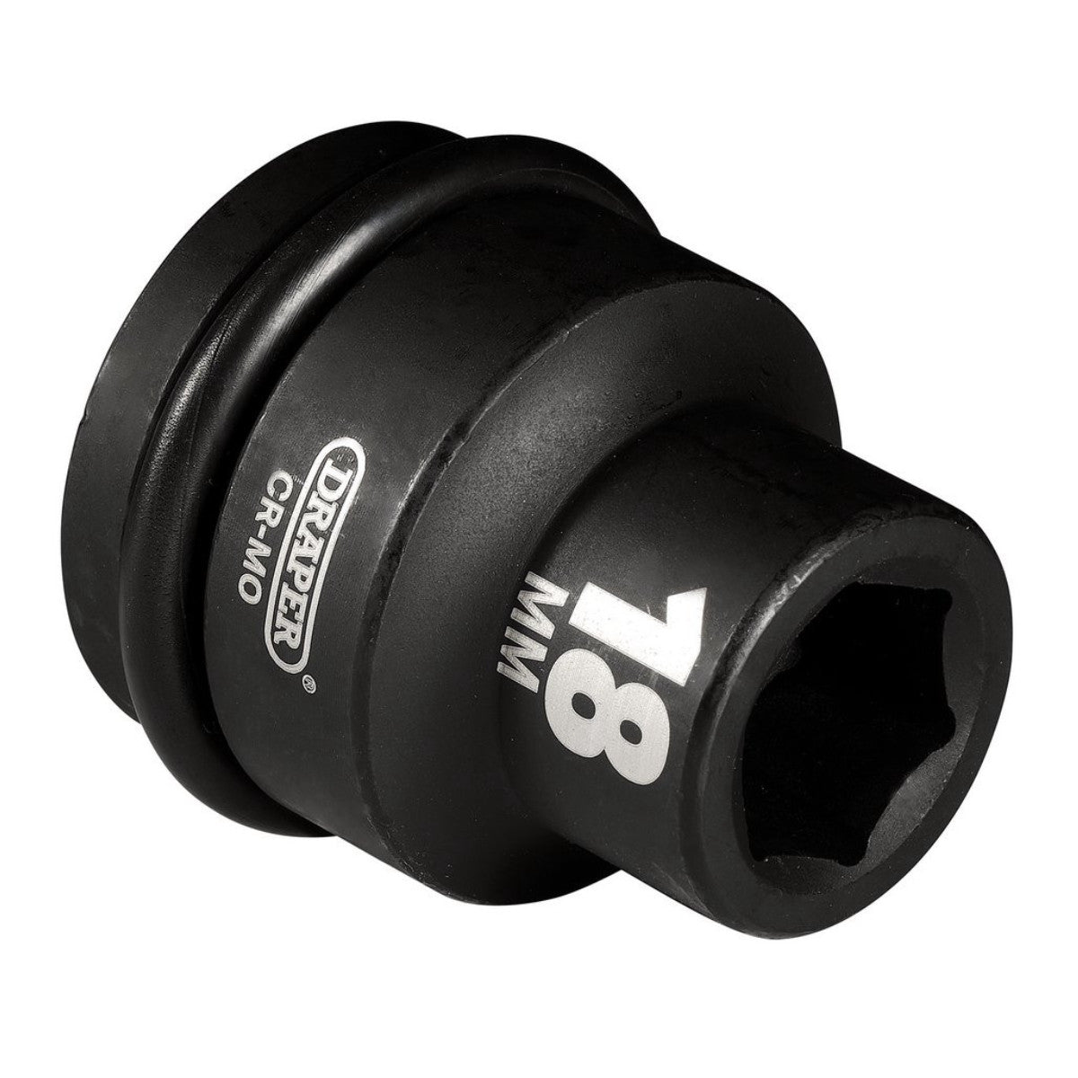 Draper Hi-TORQ Impact Socket, 3/4" Sq. Dr., 18mm 04999