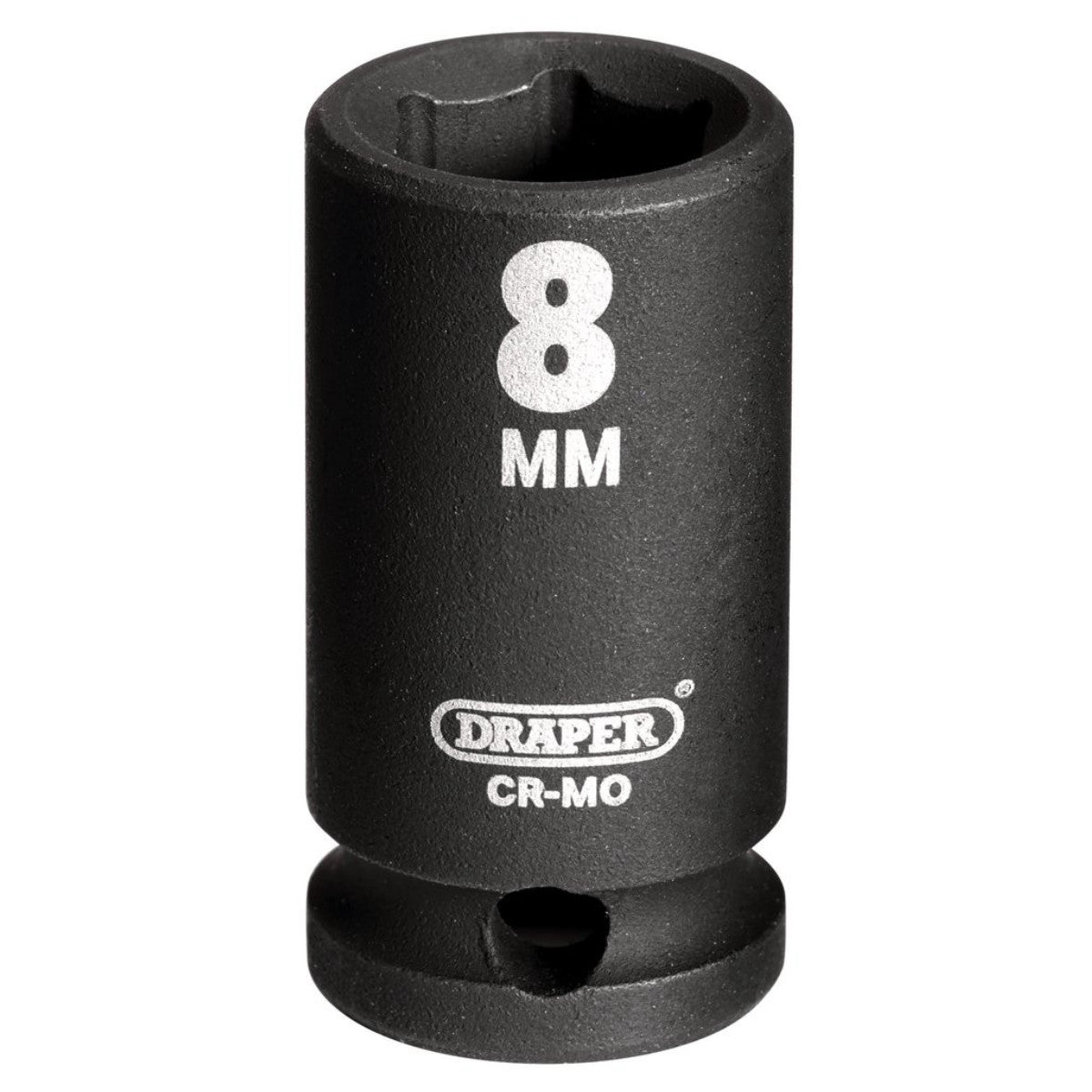 Draper HI-TORQ 6 Point Impact Socket, 1/4" Sq. Dr., 8mm 05012