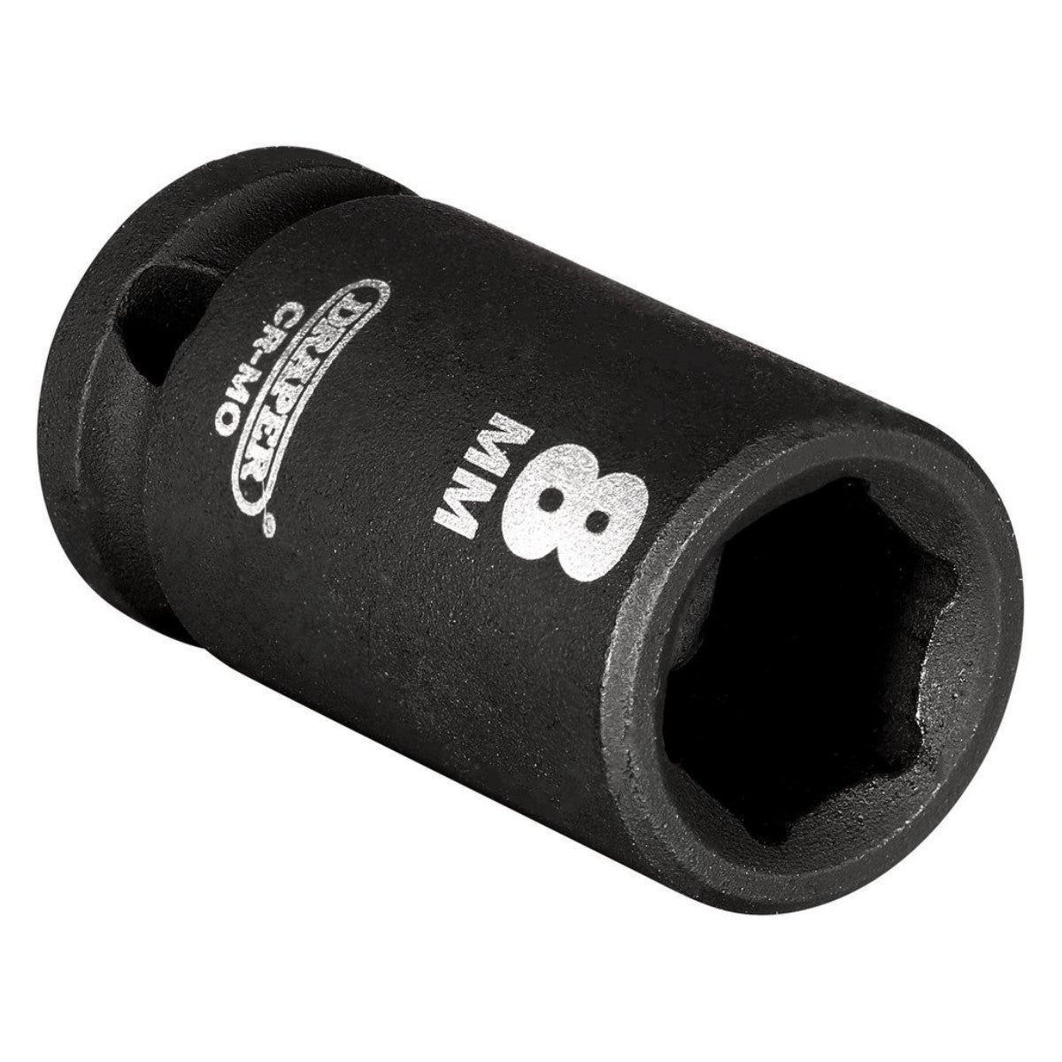 Draper HI-TORQ 6 Point Impact Socket, 1/4" Sq. Dr., 8mm 05012