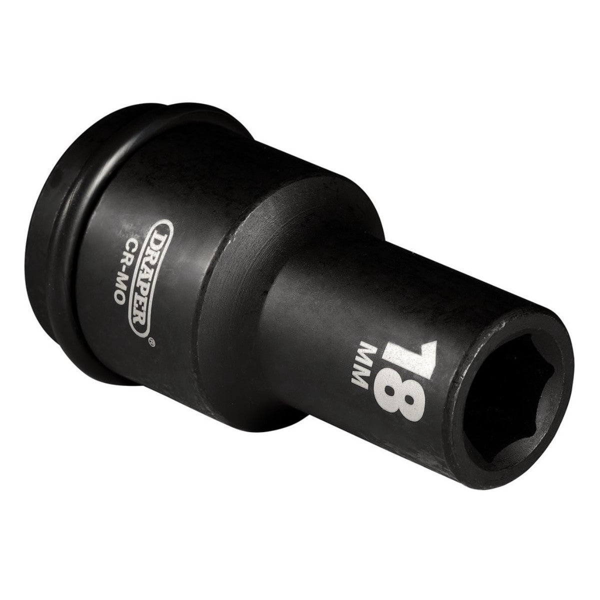 Draper Hi-TORQ Deep Impact Socket, 3/4" Sq. Dr., 18mm 05050