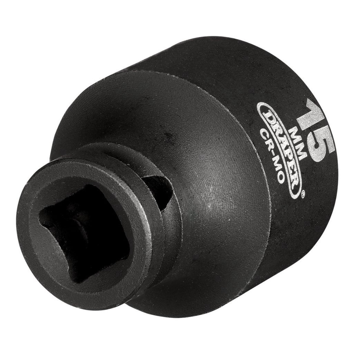 Draper HI-TORQ 6 Point Impact Socket, 1/4" Sq. Dr., 15mm 05062