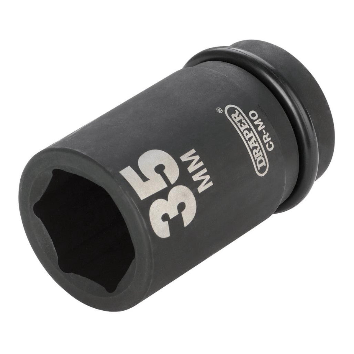 Draper HI-TORQ 6 Point Deep Impact Socket, 1" Sq. Dr., 35mm 05149
