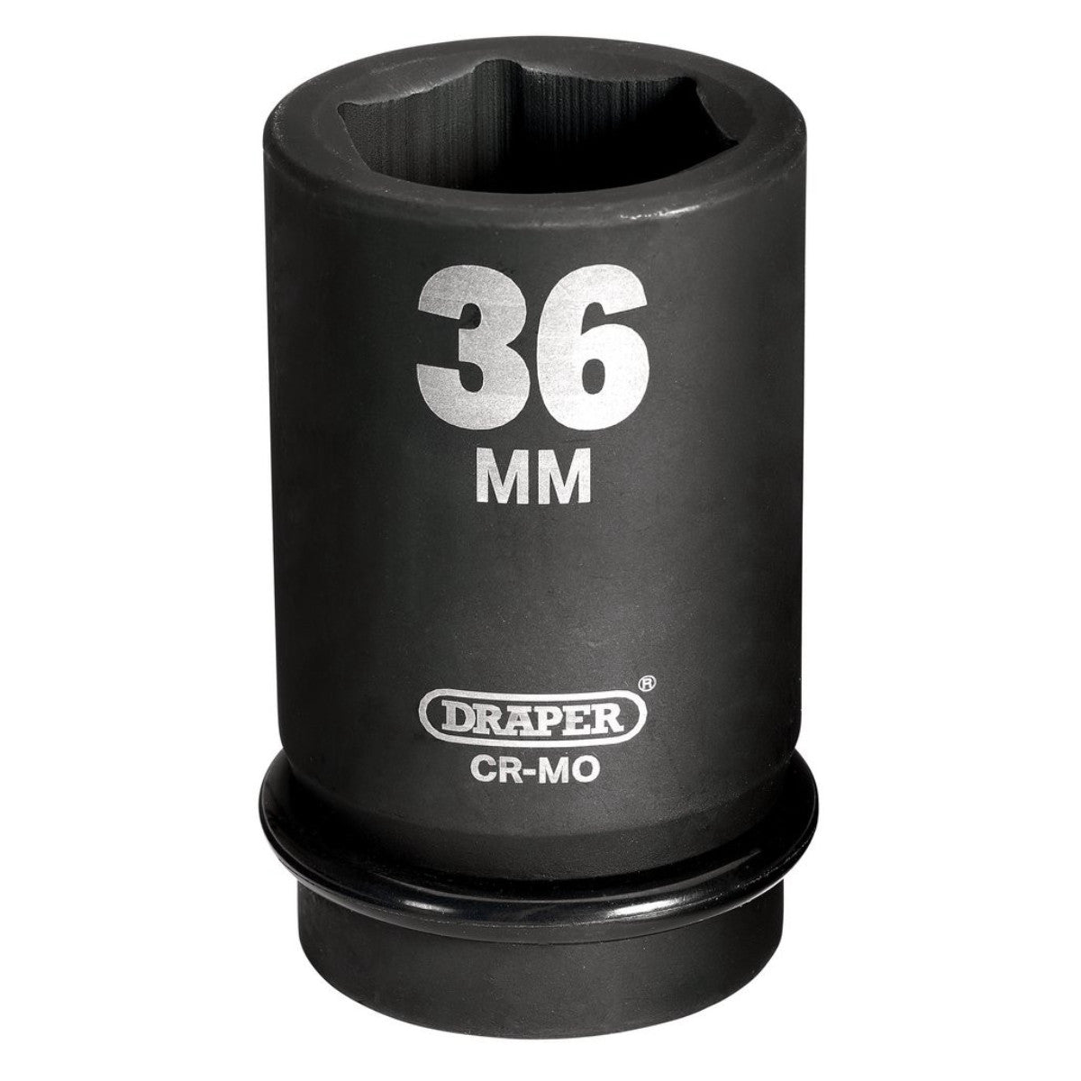 Draper HI-TORQ 6 Point Deep Impact Socket, 1" Sq. Dr., 36mm 05150