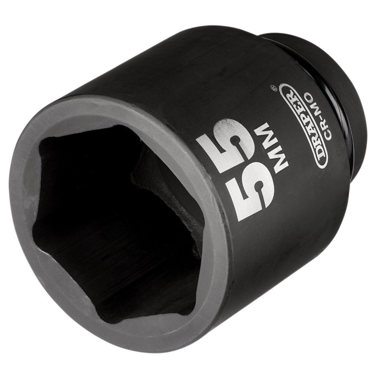 Draper HI-TORQ 6 Point Deep Impact Socket, 1" Sq. Dr., 55mm 05156
