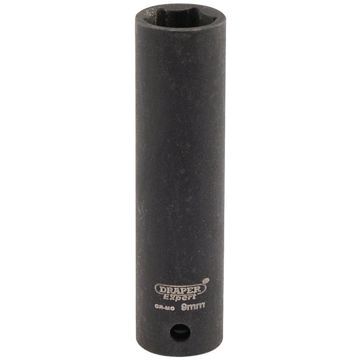 Draper HI-TORQ 6 Point Deep Impact Socket, 1/4" Sq. Dr., 9mm 05187