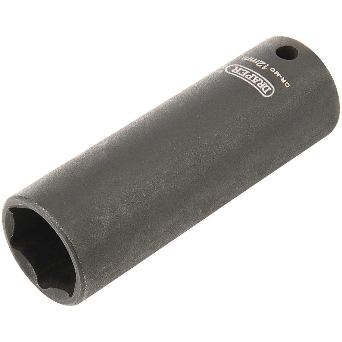 Draper HI-TORQ 6 Point Deep Impact Socket, 1/4" Sq. Dr., 12mm 05190