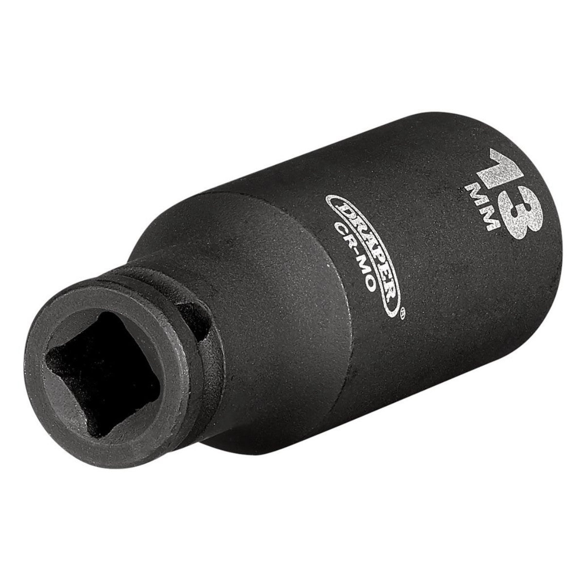 Draper HI-TORQ 6 Point Deep Impact Socket, 1/4" Sq. Dr., 13mm 05191