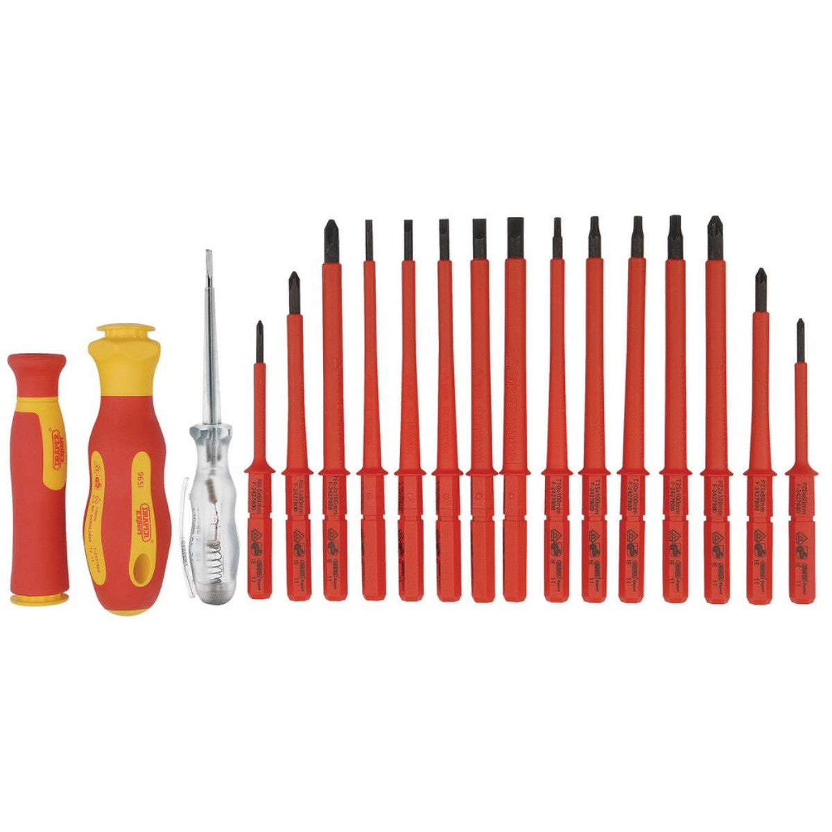 XP1000 VDE Interchangeable Blade Screwdriver Set (18 Piece) 05776